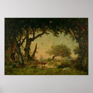 Poster The Edge de la forêt à Fontainebleau