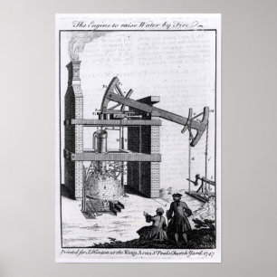 Poster The Engine to Raise Water by Fire