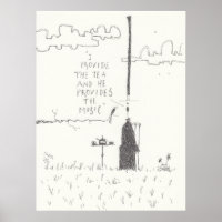 Poster Thé Et Musique