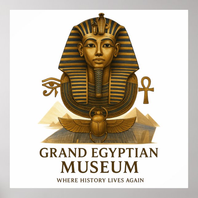 Poster The Eternal Legacy – Grand Egyptian Museum Opening (Devant)
