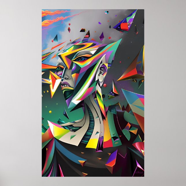 Poster The Exploded Personality (Devant)