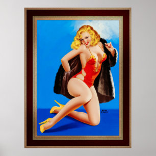 Poster The Feed Of Mink par Peter Driben