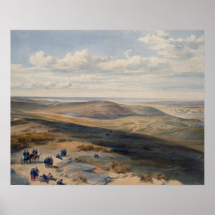 Poster The Field of Inkerman, plate from 'The Seat of War
