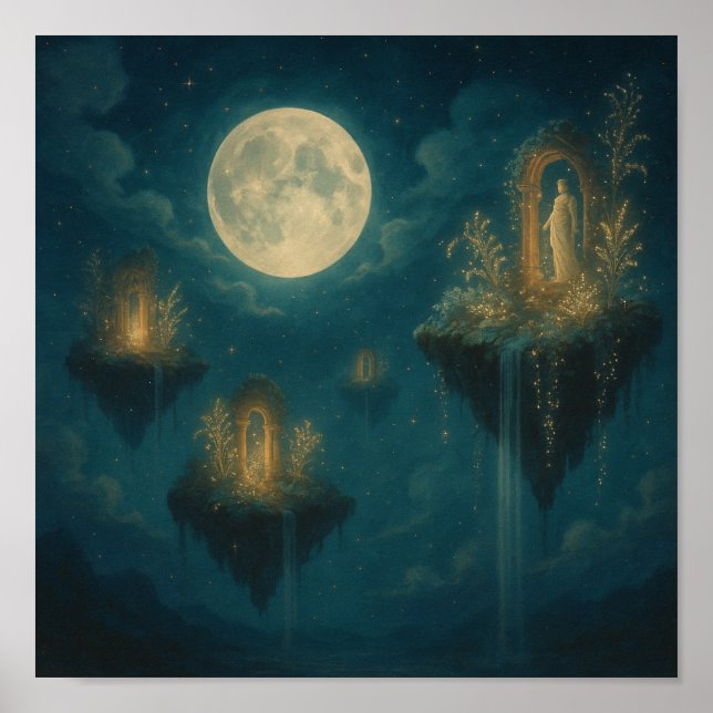 Poster The Fortress of the Mystics (Devant)