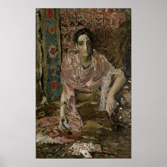 Poster The Fortune Teller, 1895 (Devant)