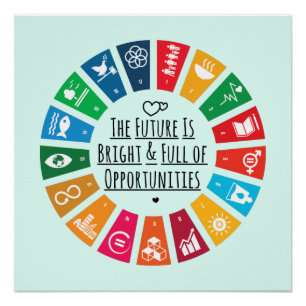 Poster The Future Is Bright And Full Of Opportunities