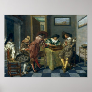 Poster The Game of Backgammon