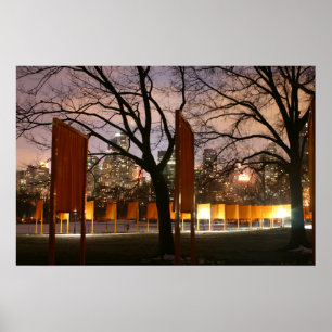 Poster The Gates, New York, février 2005
