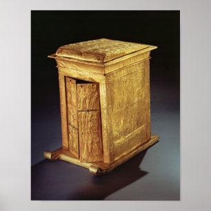 Poster The Golden Shrine of Tutankhamun  New Kingdom