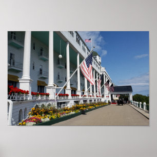 Poster The Grand Hotel on Mackinac Island, Michigan