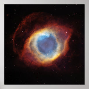 Poster The Helix Nebula NGC 7293 Caldwell 63