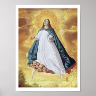 Poster The Immaculate Conception, c.1628-30 (oil on canva
