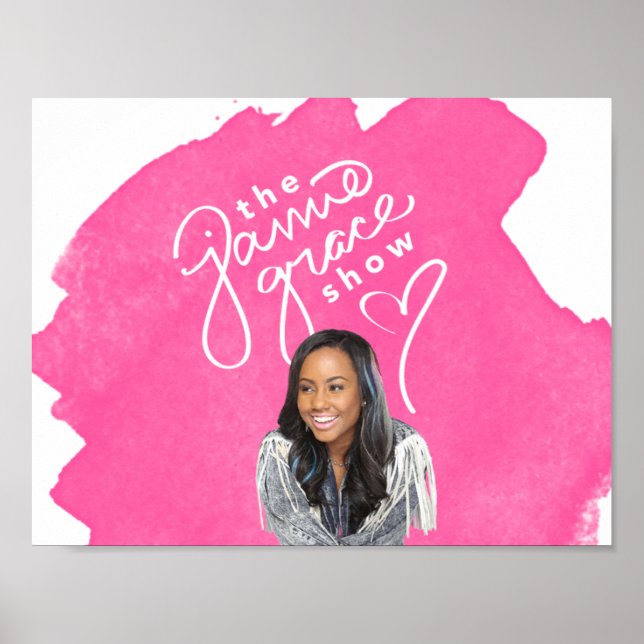 Poster "The Jamie Grace Show" (Devant)