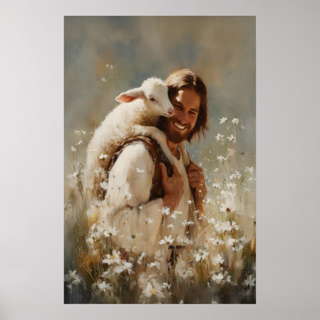 Poster The Journey Home The Good Shepherd Jesus Easter (Devant)