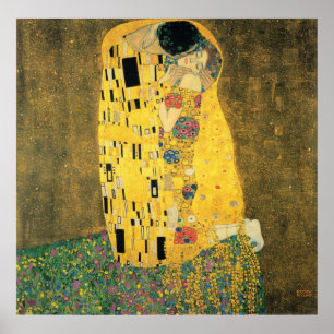 Poster The Kiss - Gustav Klimt