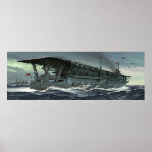Poster The last voyage of the Kaga