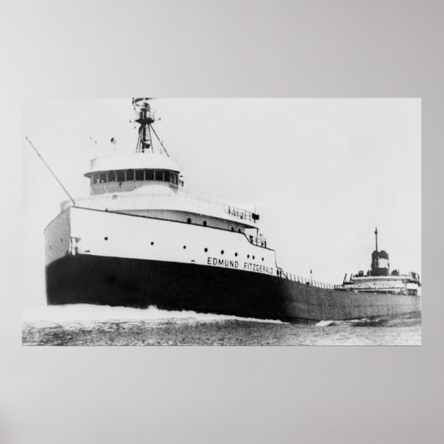 Poster The Legendary S.S. Edmund Fitzgerald (Devant)