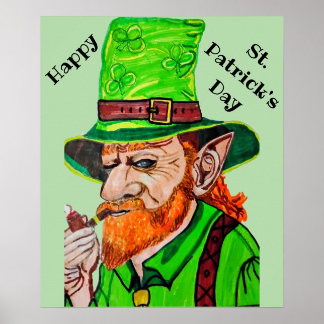 POSTER THE LEPRECHAUN OF THE WOODLANDS  (Devant)