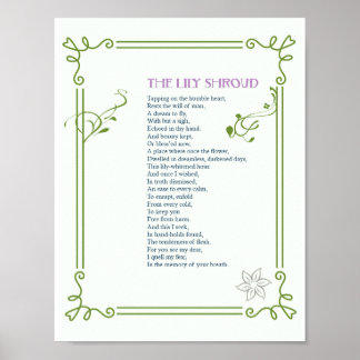 Poster The Lily Shroud - Poème sur l'amour et la mort - I