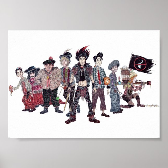 Poster The Lost Boys from Hook 1991 (Devant)