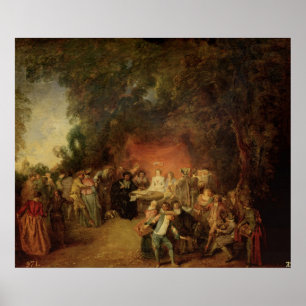 Poster The Marriage Contract, c.1712-13