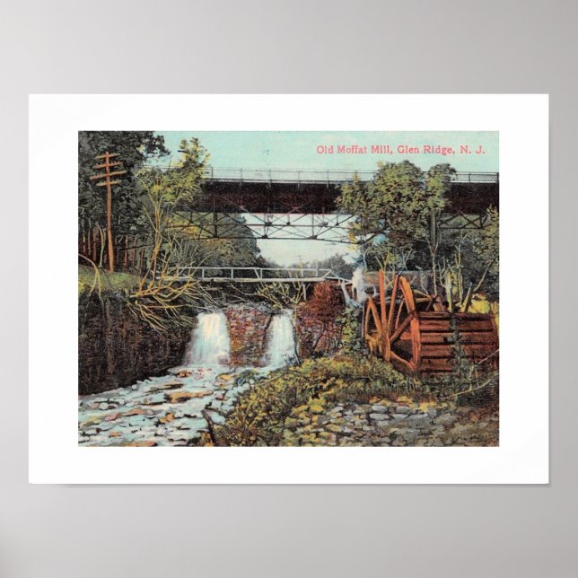 Poster The Mill, Glen Ridge, New Jersey 1909 (Devant)