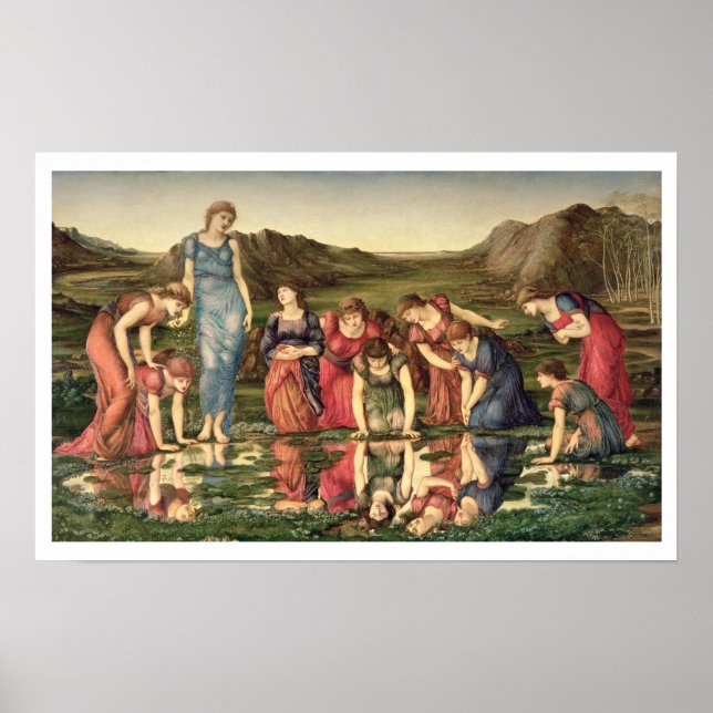 Poster The Mirror of Vénus, 1870-76 (Devant)