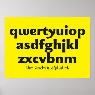 Poster - The Modern Alphabet