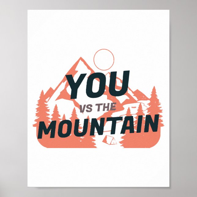 Poster The Mountains are calling and I must go (Devant)