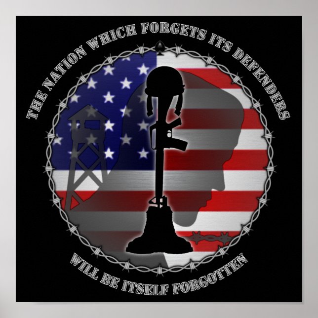 Poster The Nation Which Forgets (Devant)