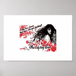 Poster the nightingale and the rose