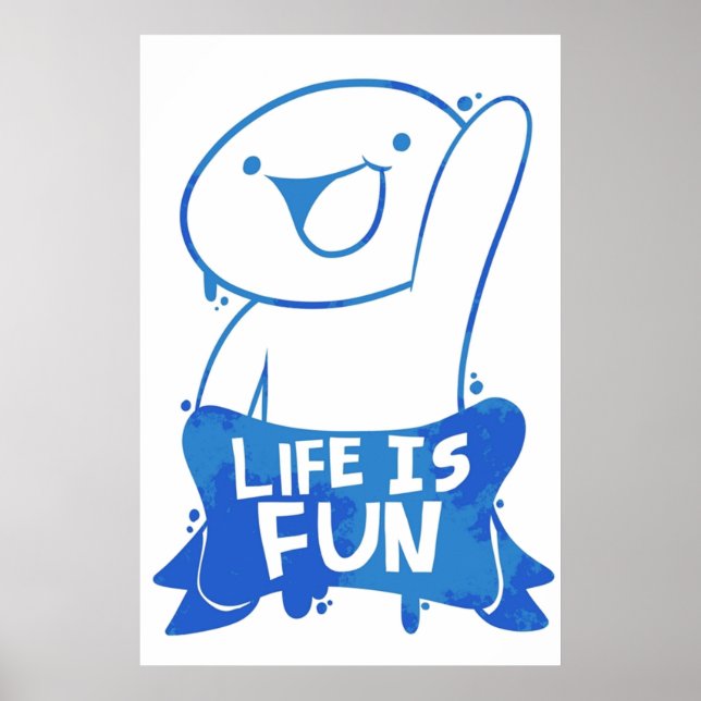 Poster The Odd1sOut Life is Fun Graffiti (Devant)