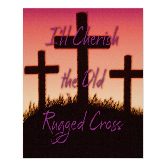 Poster The Old Rugged Cross (Devant)