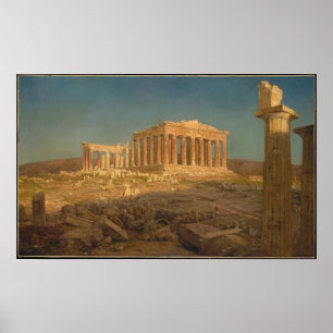 Poster The Parthenon - Frederic Edwin Church (1871)