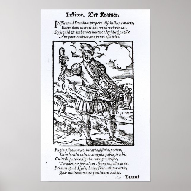 Poster The Pedlar, publié par Hartman Schopper (Devant)