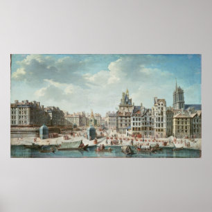 Poster The Place de Greve, Paris