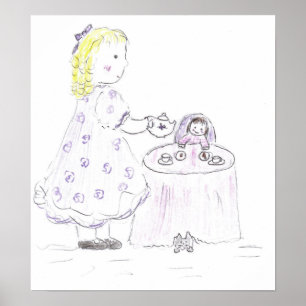 Poster Thé pour deux