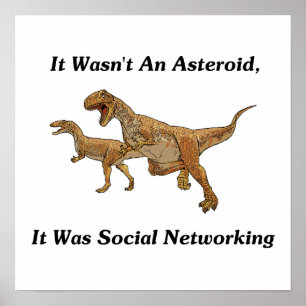 Poster The Real Cause Of Dinosaur Extinction