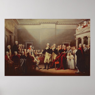 Poster The Resignation of George Washington