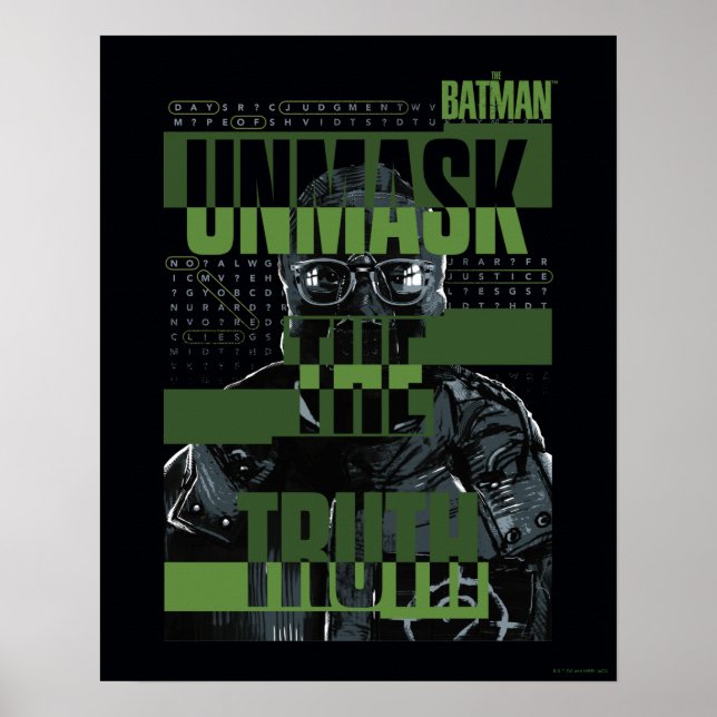 Poster The Riddler - Unmask The Truth (Devant)
