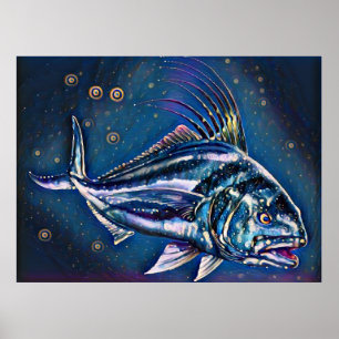 Poster The Roosterfish, Baja California