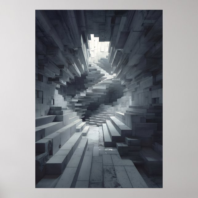 Poster The Shape of Collapsed Steps × The Shape of Layere (Devant)