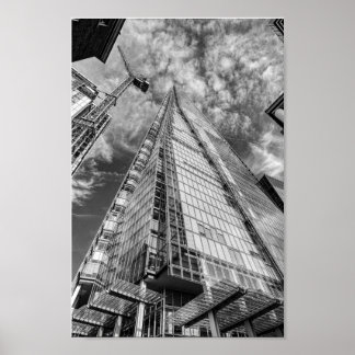 Poster The Shard, Londres Royaume-Uni 8" x 12" Imprimer