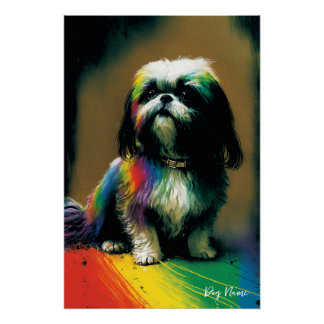 Poster The Shih Tzu Dog - Composition 003