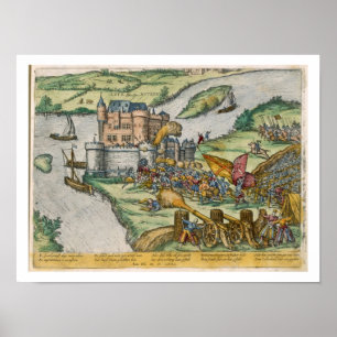 Poster The Siege of Louvain and the Heroism of Harman Reu