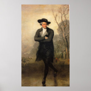 Poster The Skater, par Gilbert Stuart