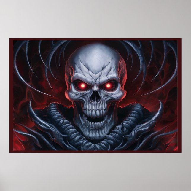 Poster The Skull 08 (Devant)
