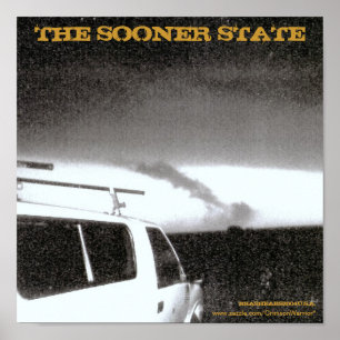 POSTER THE SOONER STATE TORNADO OKLAHOMA 2004