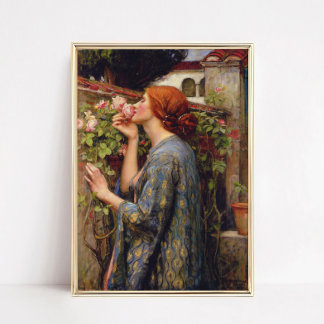 Poster The Soul of the Rose by John William Waterhouse
