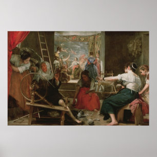 Poster The Spinners, ou La Fable d'Arachne, 1657